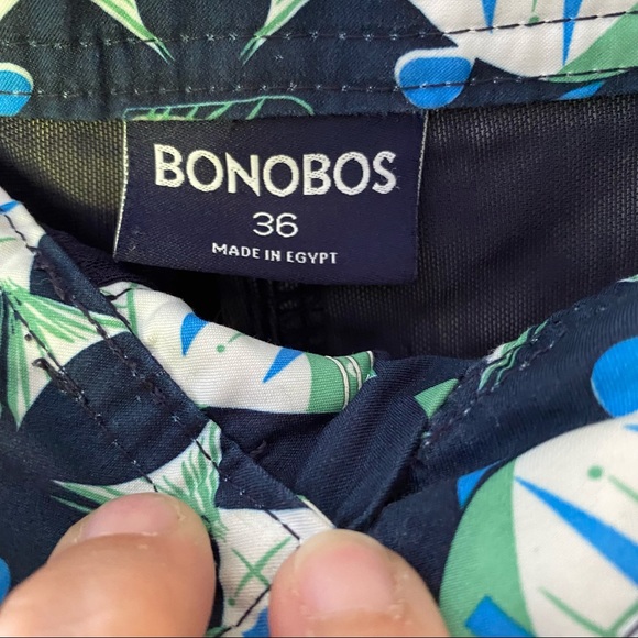 Set of 2 Bonobos Men’s Swim Trunks Blue Green 36